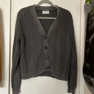 Old Navy Grey Cardigan